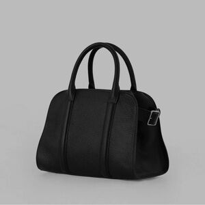 ORO mini Boston Elegant Black Handbag